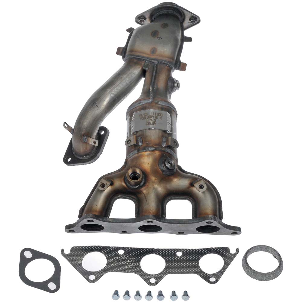 2007 Mitsubishi Endeavor Catalytic Converter w/ Exhaust Manifold