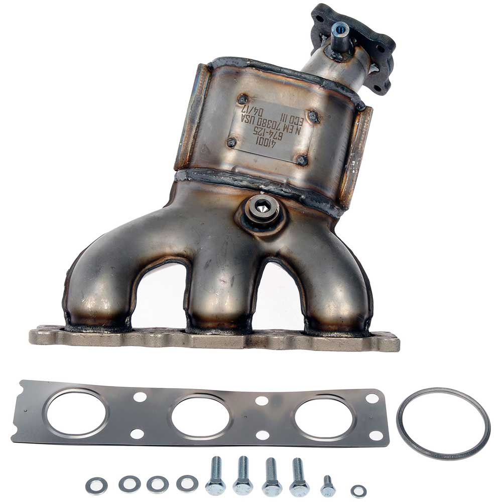 2007 Volvo XC90 Catalytic Converter w/ Exhaust Manifold
