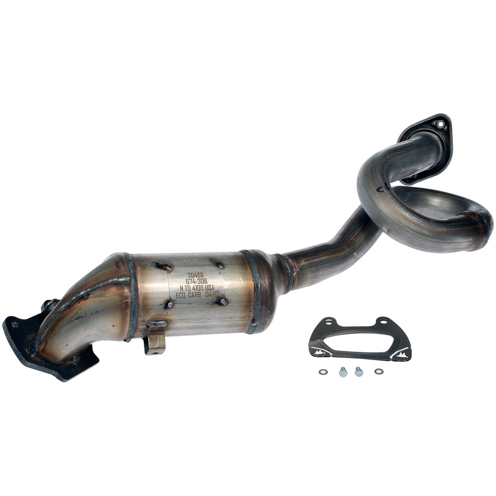 2012 Jeep Wrangler Catalytic Converter w/ Exhaust Manifold