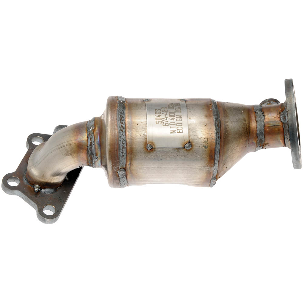2012 Gmc Terrain Catalytic Converter w/ Exhaust Manifold