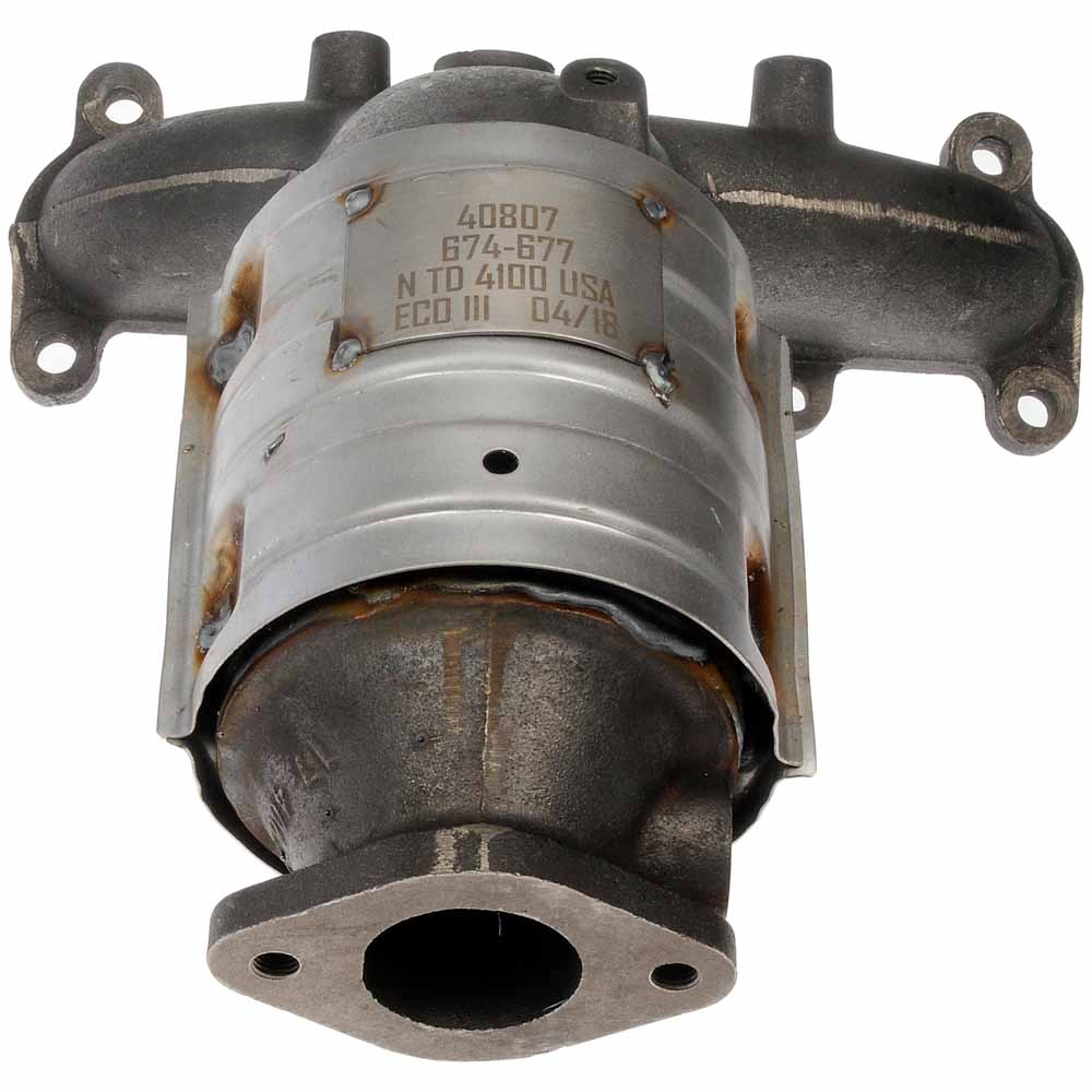 2007 Hyundai Tucson Catalytic Converter w/ Exhaust Manifold