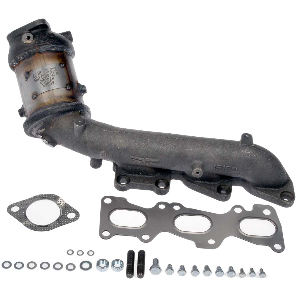 2009 Kia Sorento Catalytic Converter w/ Exhaust Manifold