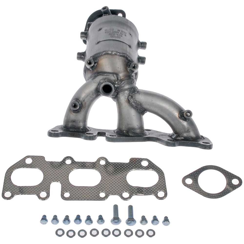 2007 Hyundai Santa Fe Catalytic Converter w/ Exhaust Manifold
