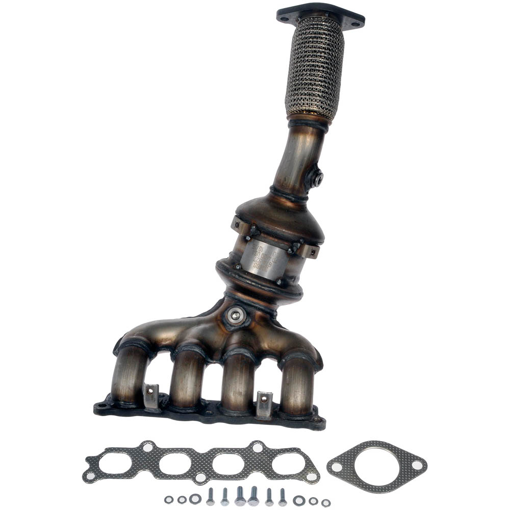 2012 Ford Fiesta Catalytic Converter w/ Exhaust Manifold