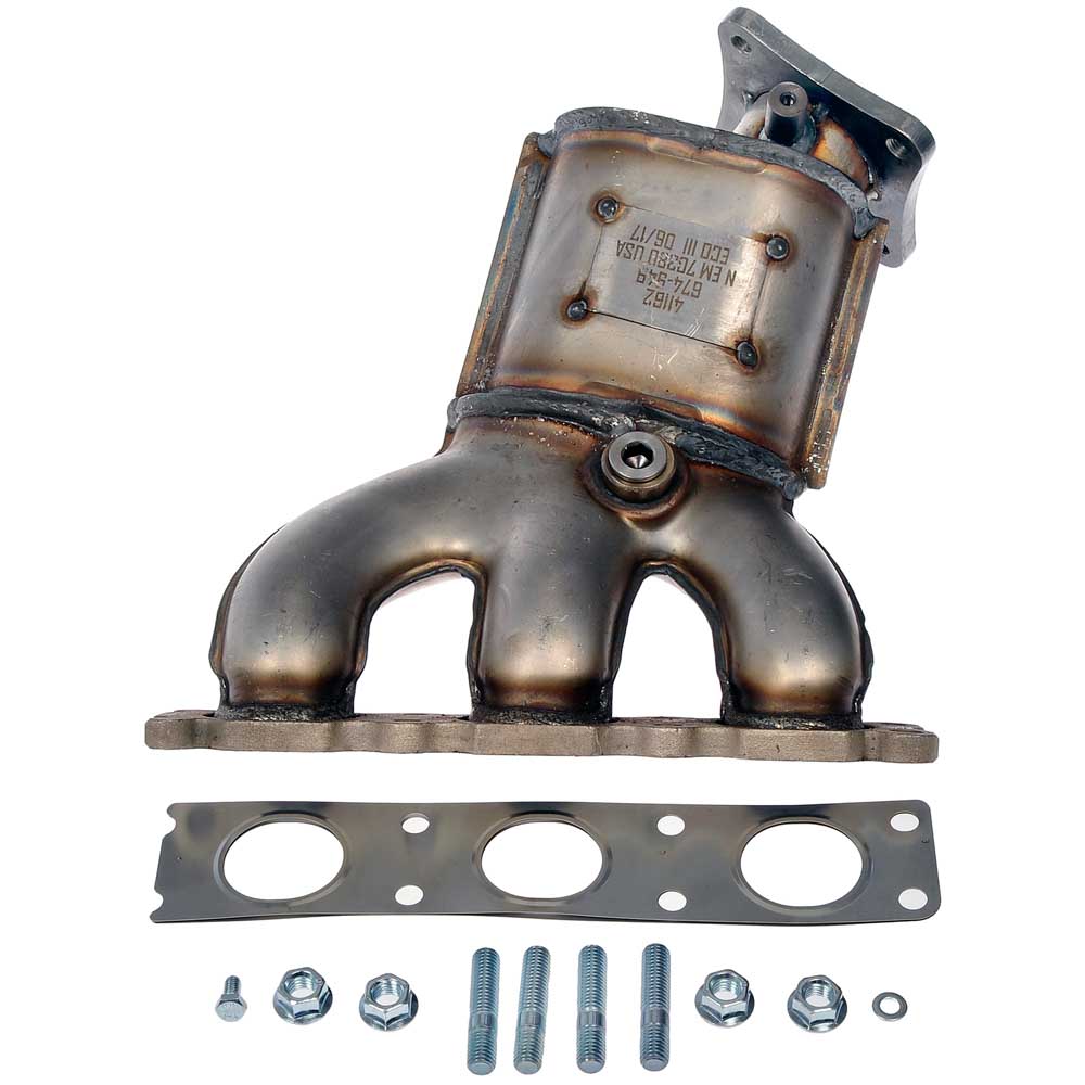 2012 Volvo S80 Catalytic Converter w/ Exhaust Manifold