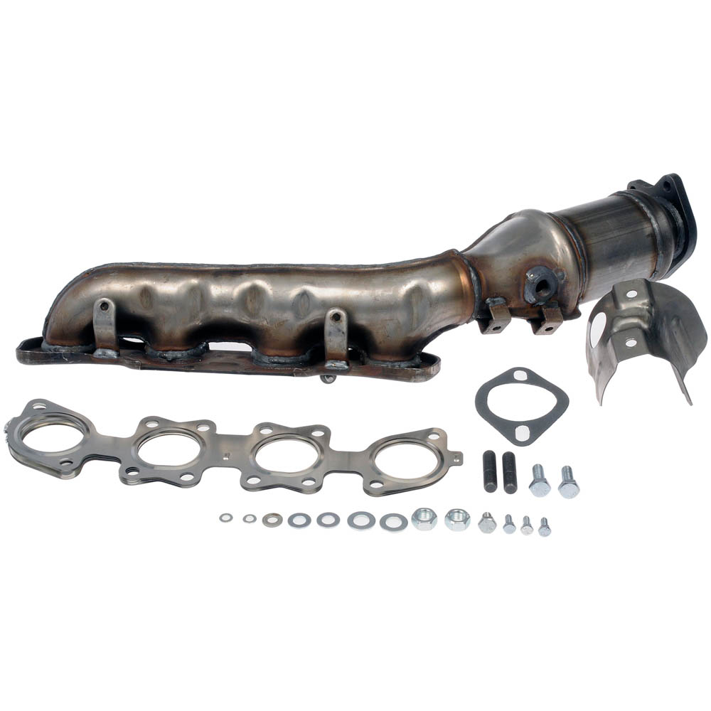 2012 Hyundai Equus Catalytic Converter w/ Exhaust Manifold