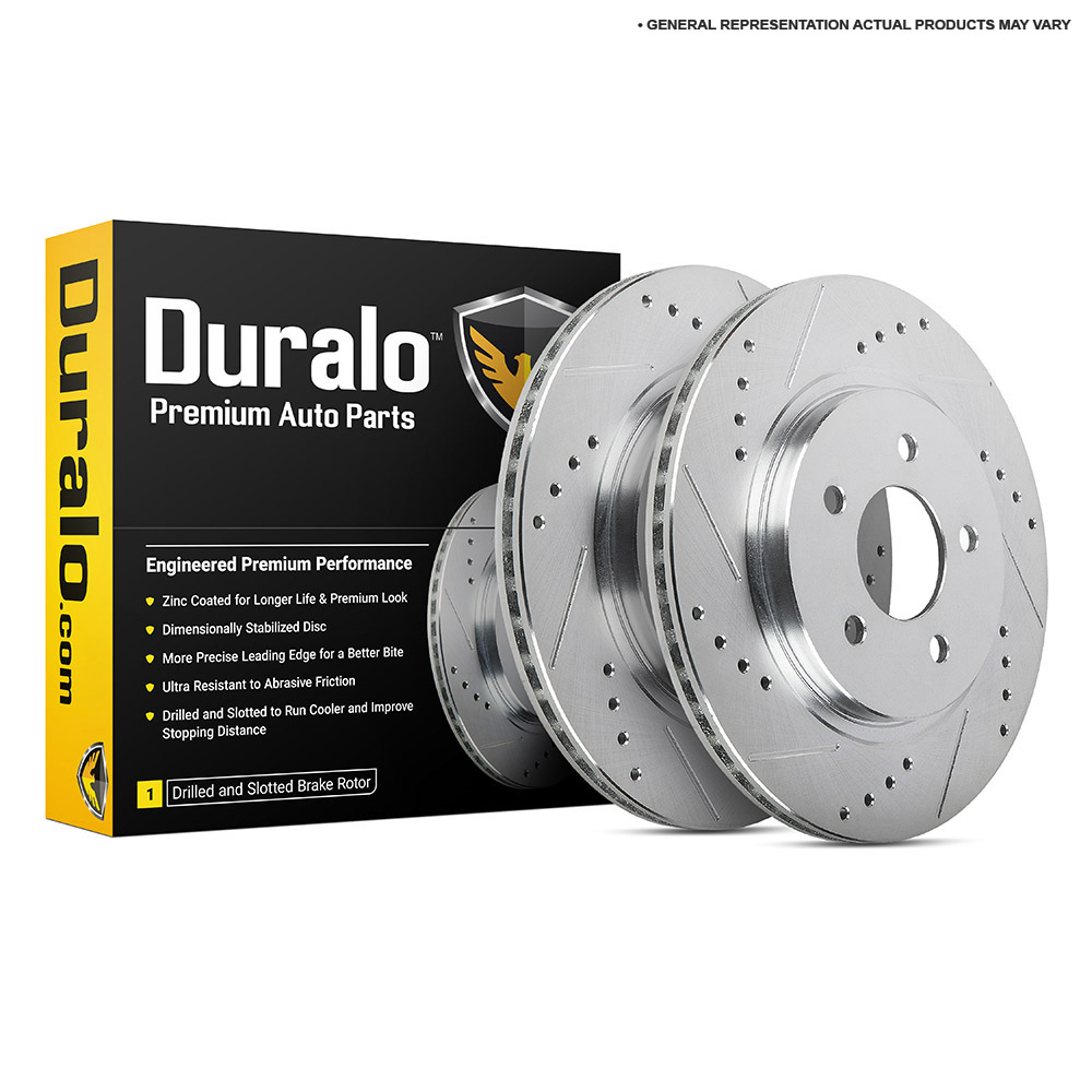 2017 Audi A7 Quattro brake rotor set
