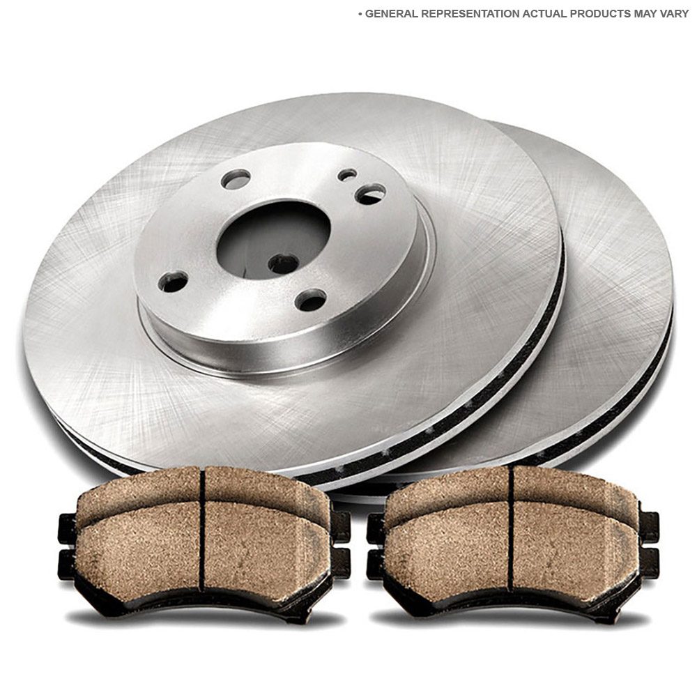 Nissan Brake Pad and Rotor Kit - OEM & Aftermarket Replacement Parts