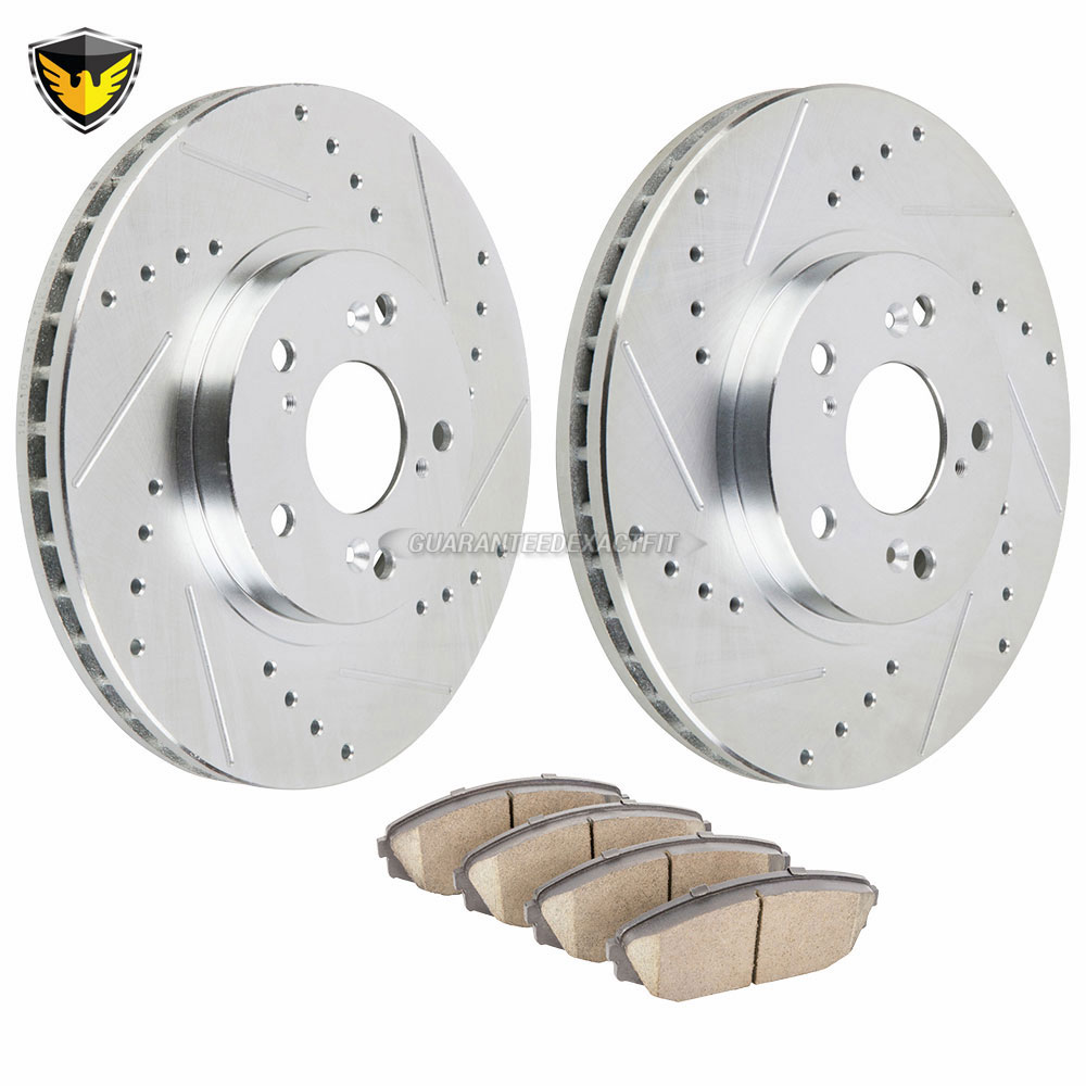 Acura MDX Brake Pad and Rotor Kit