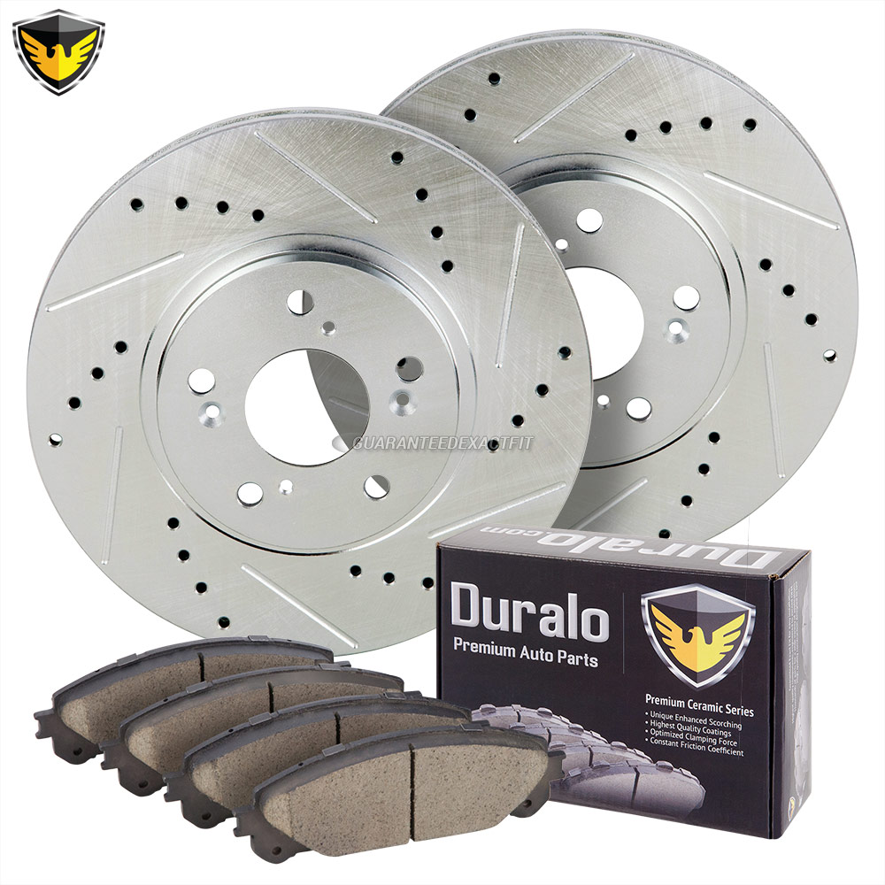 Lexus NX200t Brake Pad and Rotor Kit
