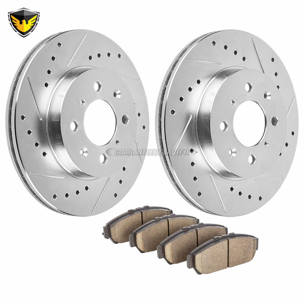Acura Integra Brake Pad and Rotor Kit