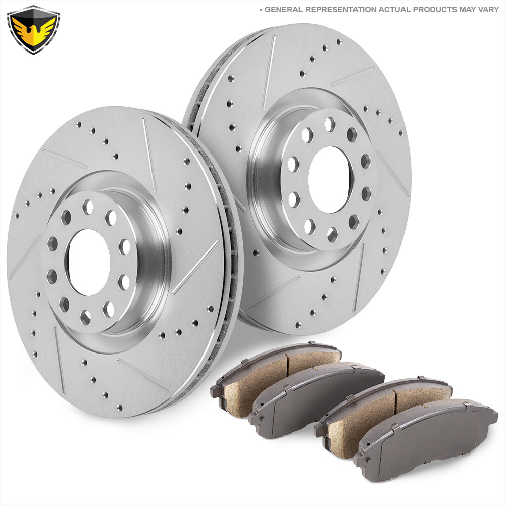 Audi A6 Brake Pad and Rotor Kit