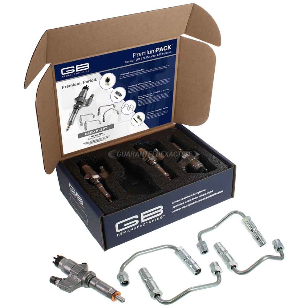 2004 Gmc Sierra 3500 Fuel Injector Set