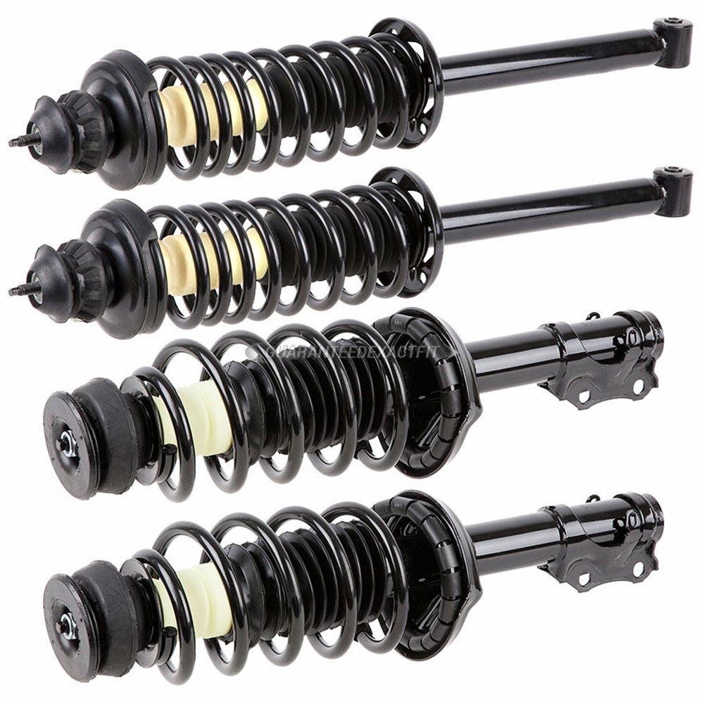 For VW Jetta MkIII 1993-1998 New Complete Front Rear Strut & Spring Assembly DAC 