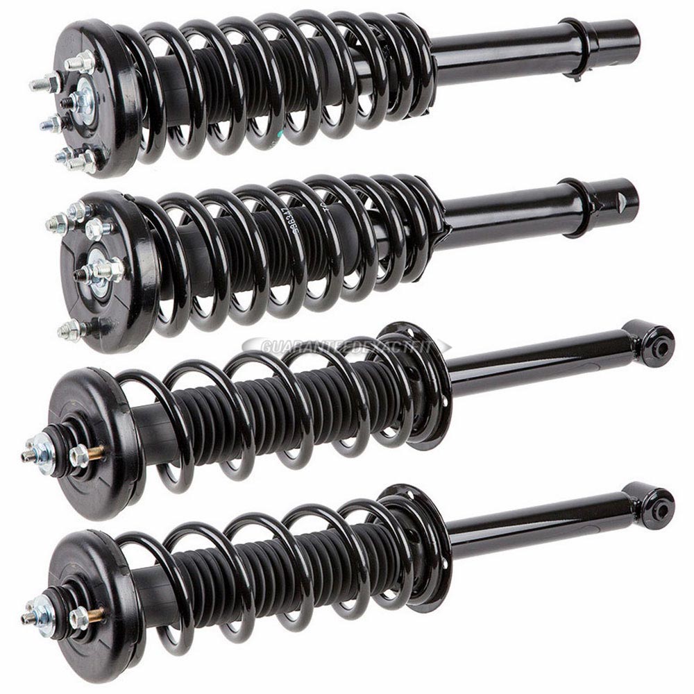 2004 Honda Accord Shock and Strut Set Front and Rear Kit With