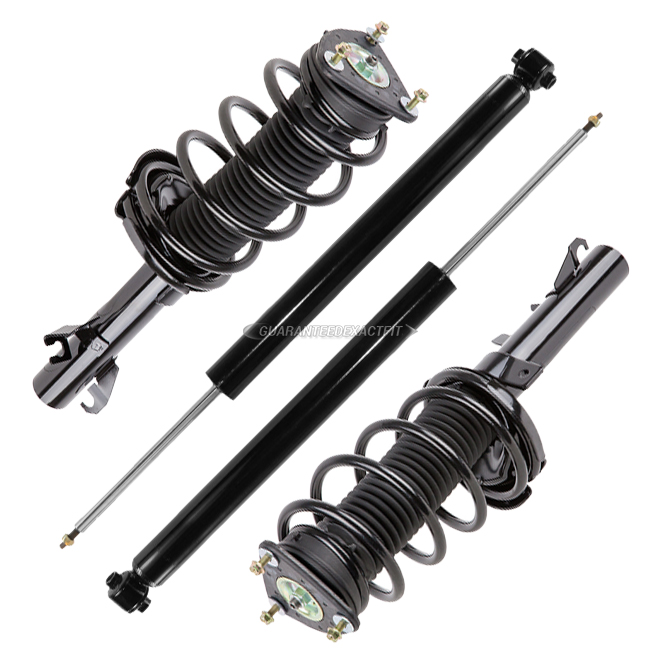 2008 Mazda 3 Shock and Strut Set NonMazdaspeed Front and Rear Kit