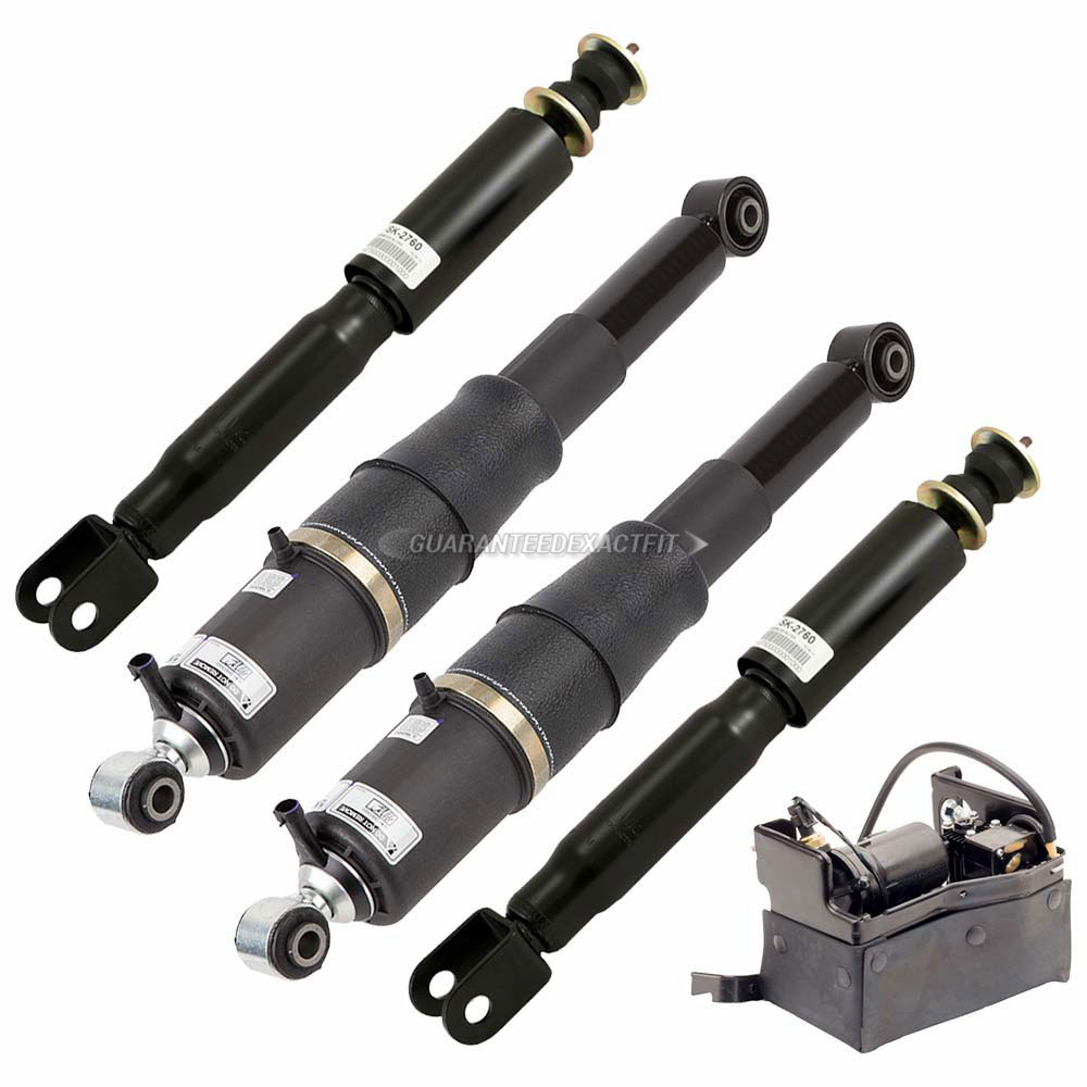 2005 Chevrolet Tahoe Shock and Strut Set With Z55 Autoride Front and