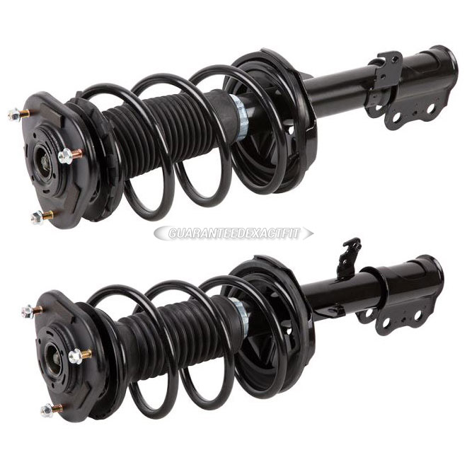 2005 Toyota Corolla Shock and Strut Set Front Pair With Springs 75