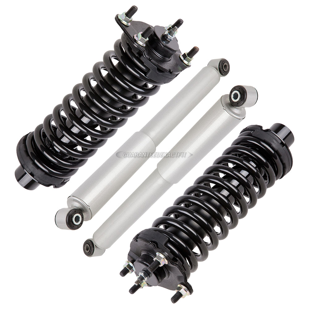 2005 Jeep Liberty Shock and Strut Set Front and Rear Kit With Front