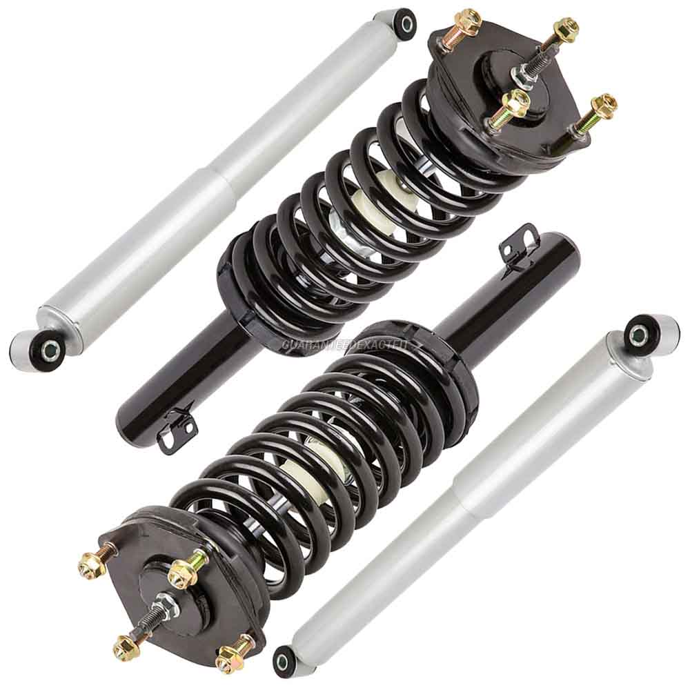 2008 Jeep Grand Cherokee Shock and Strut Set Excl. SRT8 Front and