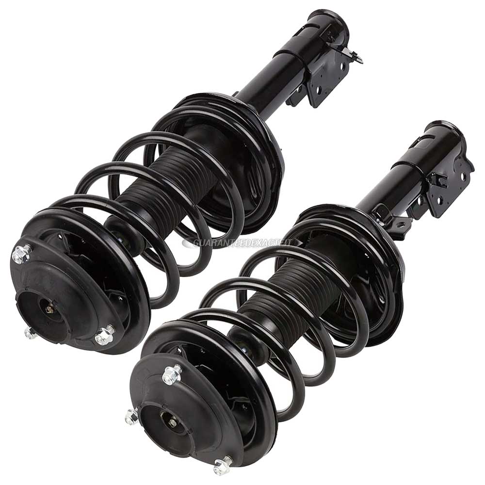 2005 Hyundai Santa Fe Shock and Strut Set Front Pair With Springs