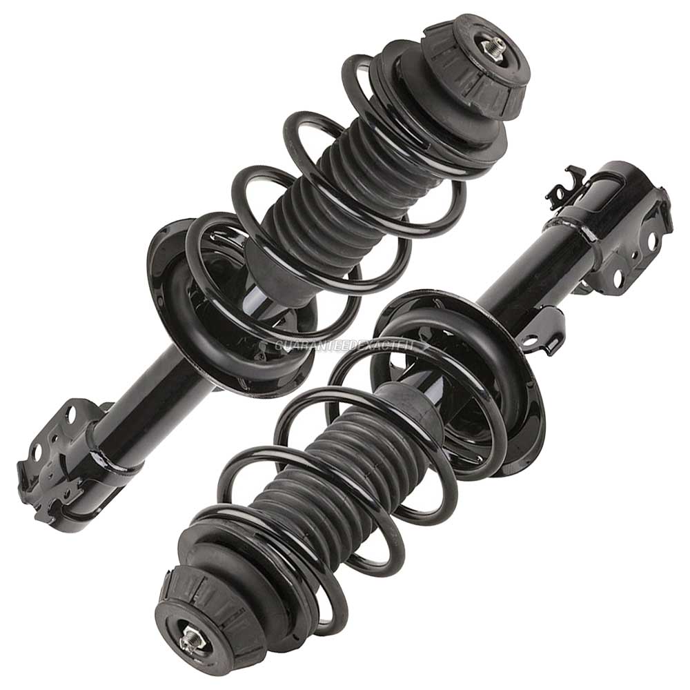 2011 Toyota Yaris Shock and Strut Set Front Pair With Springs 75