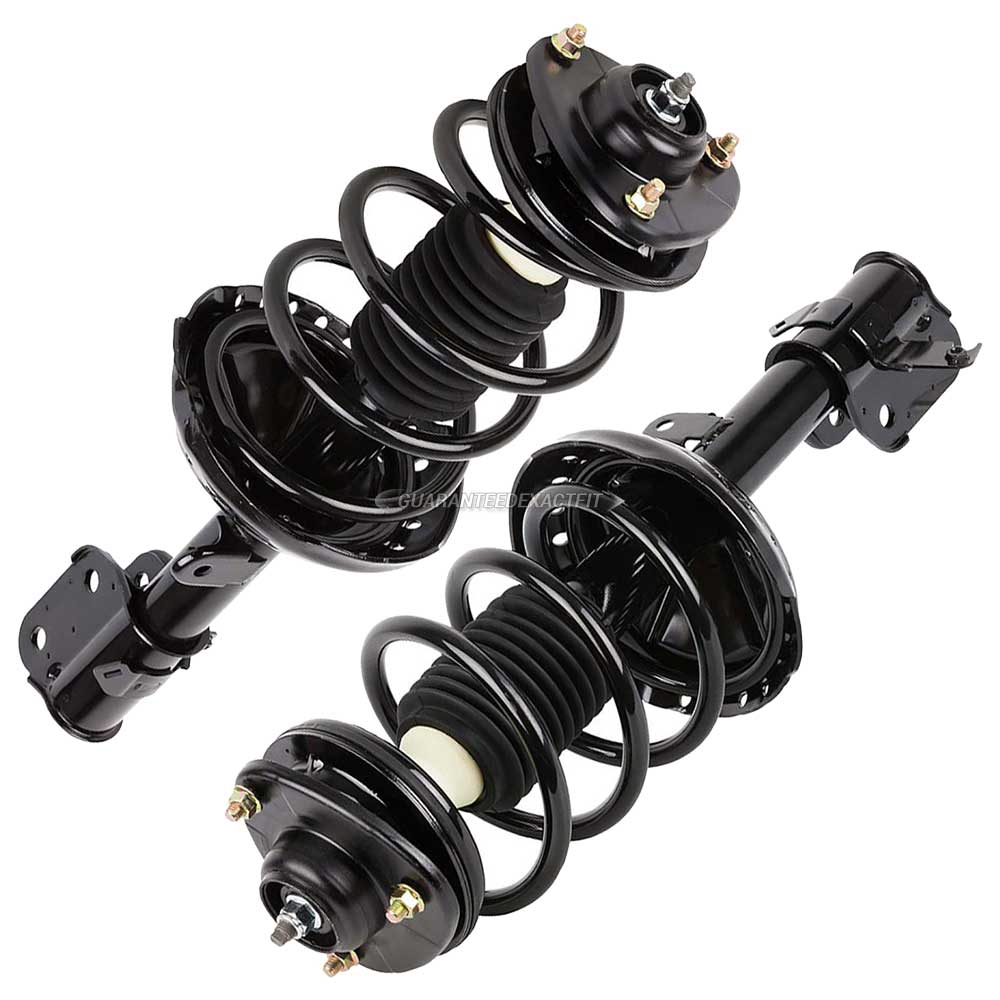 2007 Honda Odyssey Shock and Strut Set Front Pair With Springs 75