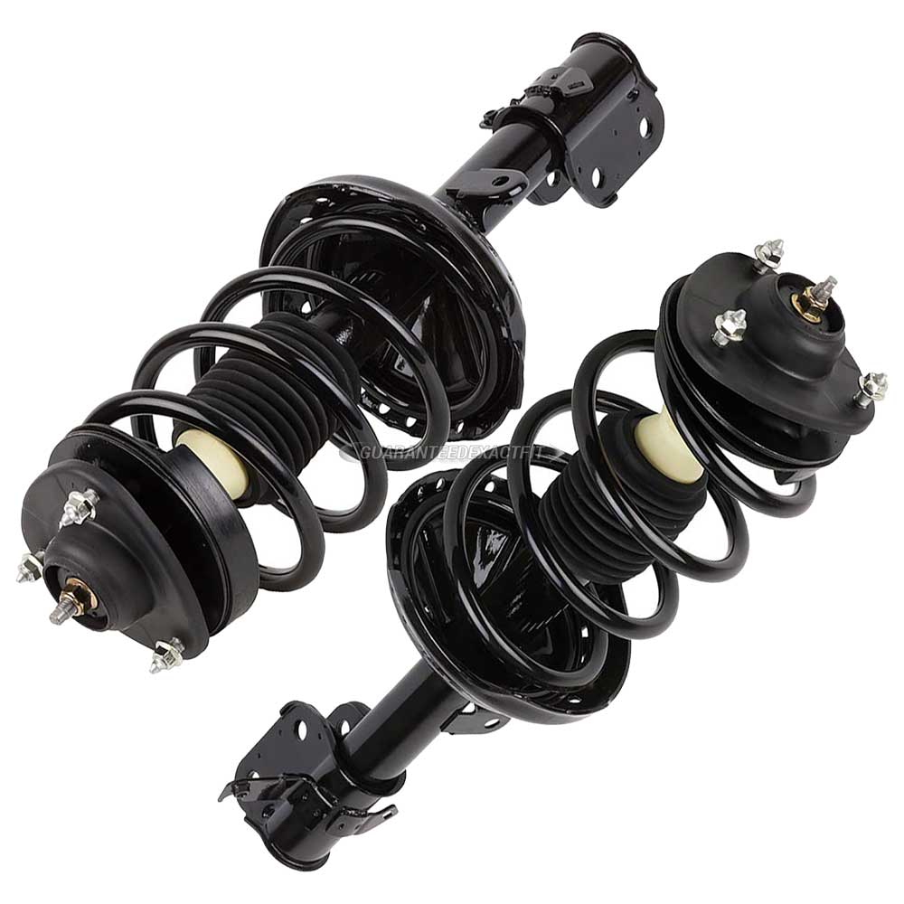 2008 Honda Odyssey Shock and Strut Set Front Pair With Springs 75