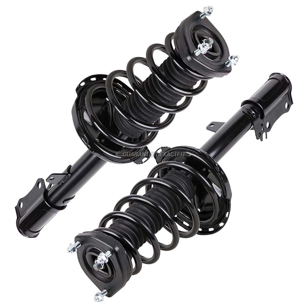 2007 Lexus RX350 Shock and Strut Set FWD Without Air Suspension Rear Pair With Springs