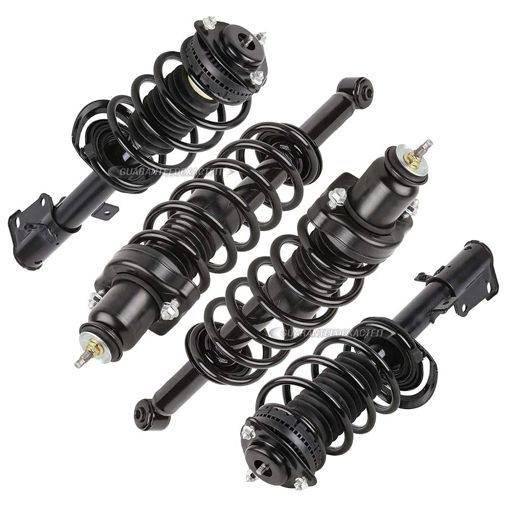 2013 Dodge Avenger Shock and Strut Set 2.4L Engine Front and Rear