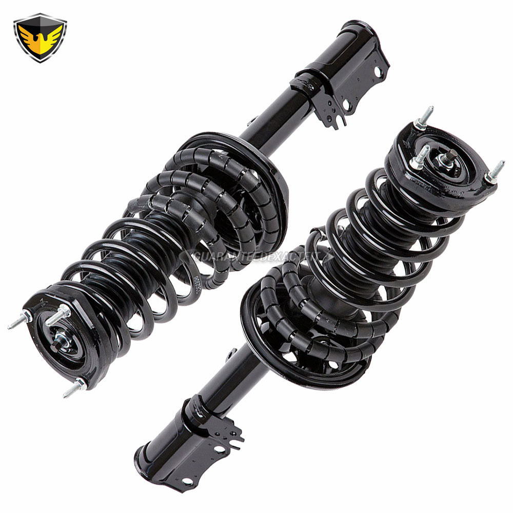 1999 Toyota Camry Shock And Strut Set 2 2L Engine Rear Pair With Springs 75 85224 D2