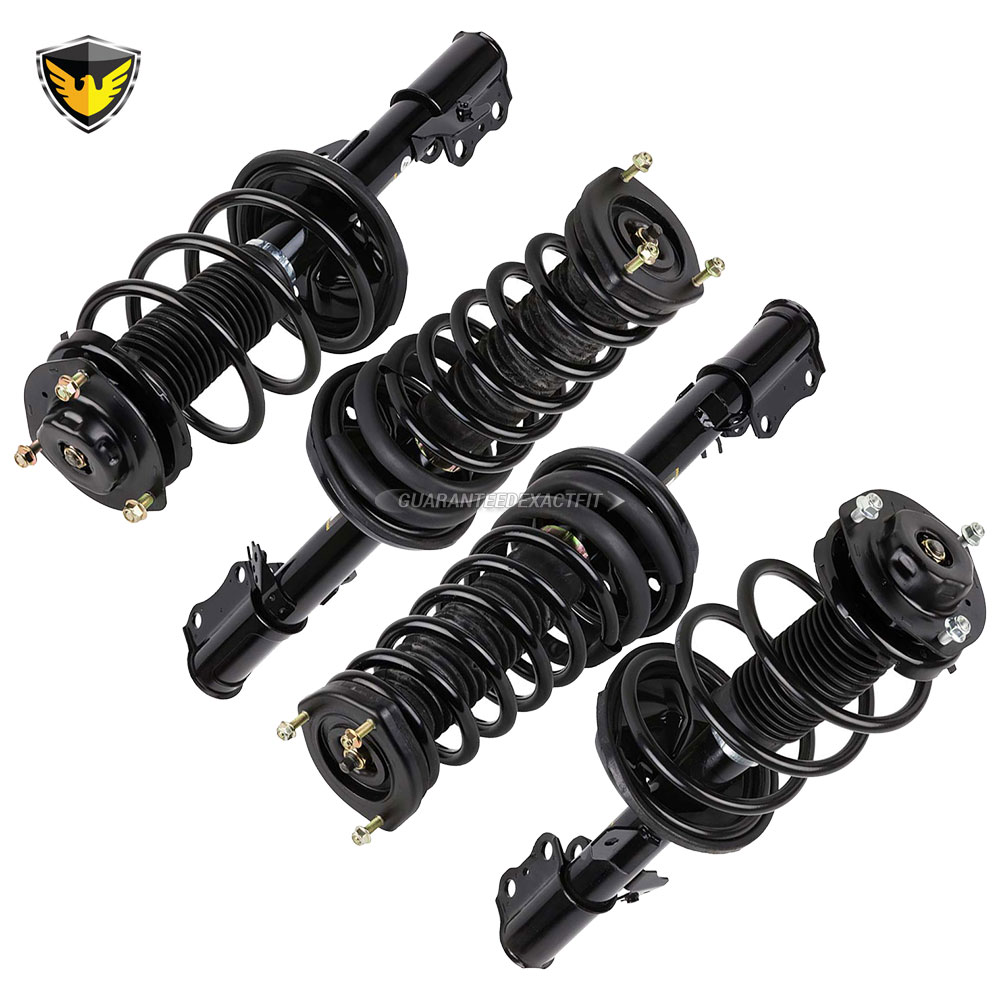 2003 Toyota Camry Shock And Strut Set Front And Rear Kit With Springs 75 85445 D4