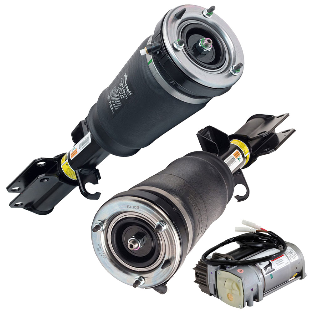 2005 BMW X5 Shock and Strut Set Comfort Suspension With 4 Corner Air Suspension Front Kit