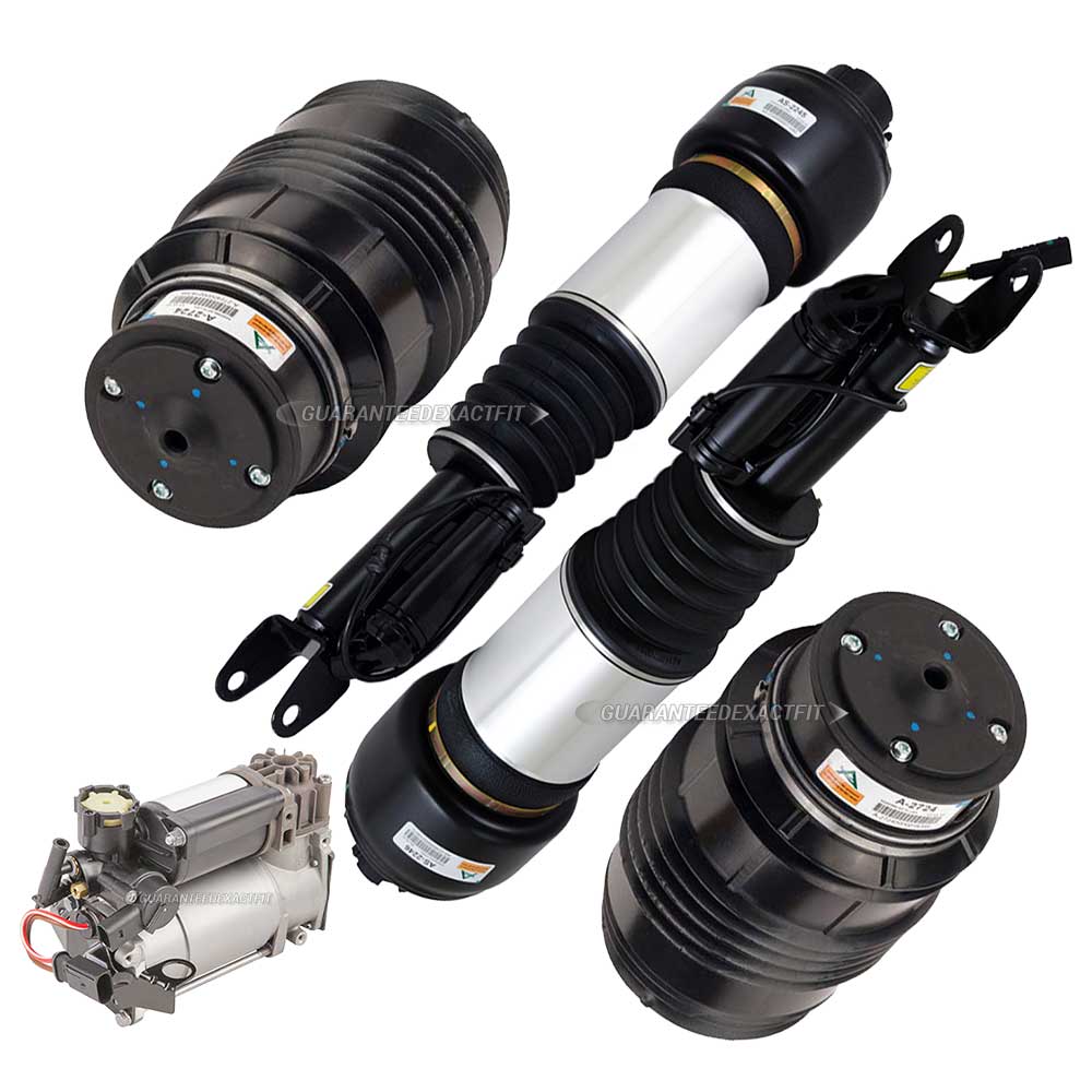 2003 Mercedes Benz E500 Shock and Strut Set Without 4Matic Front and