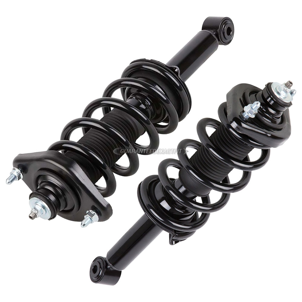 2012 Honda CRV Shock and Strut Set Rear Pair With Springs 7585689 2C