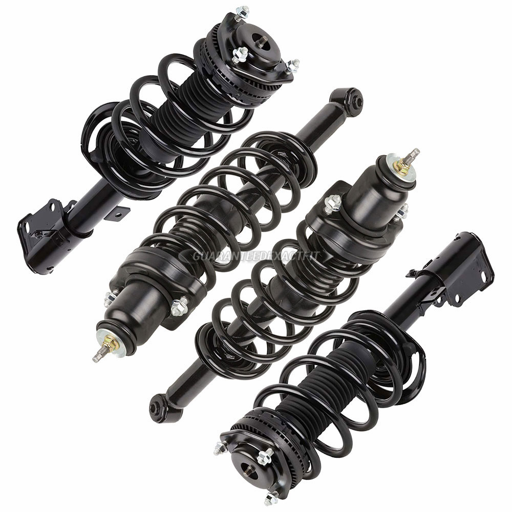 2011 Chrysler 200 Shock and Strut Set Convertible Front and Rear