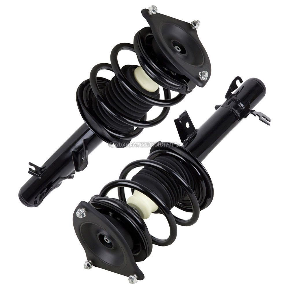 2004 Mini Cooper Shock and Strut Set Front Pair With Springs 75
