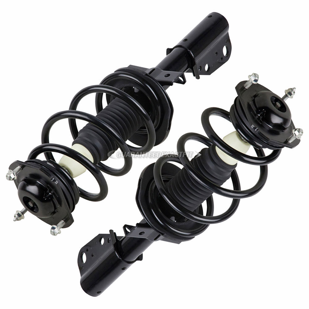 2015 Chevrolet Traverse Shock and Strut Set Front Pair With Springs