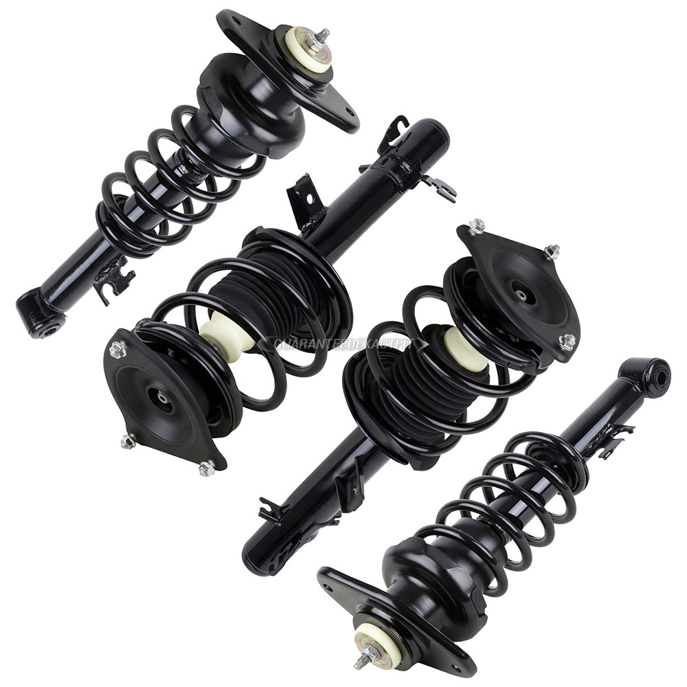 2005 Mini Cooper Shock and Strut Set Front and Rear Kit With