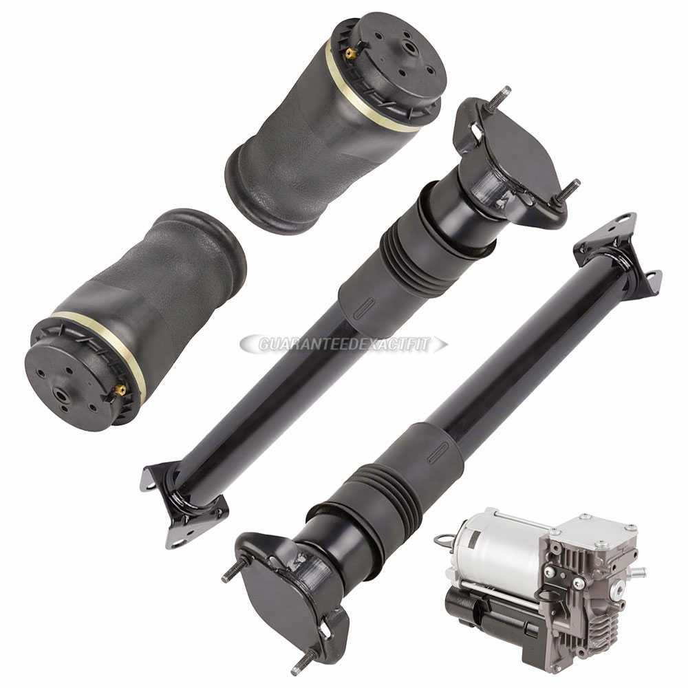 2012 Mercedes Benz GL450 Shock and Strut Set With Airmatic Without