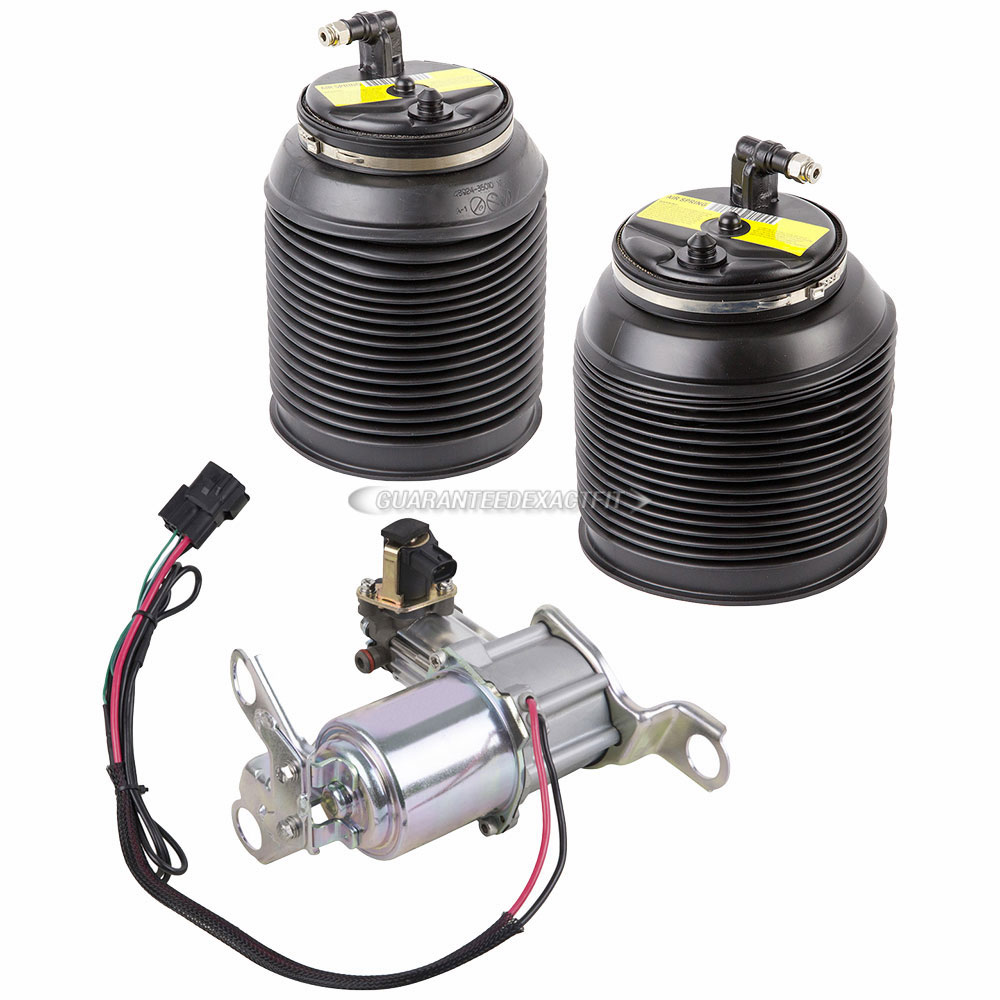 2004 Lexus GX470 Suspension Spring Kit Rear Kit with Air Springs and