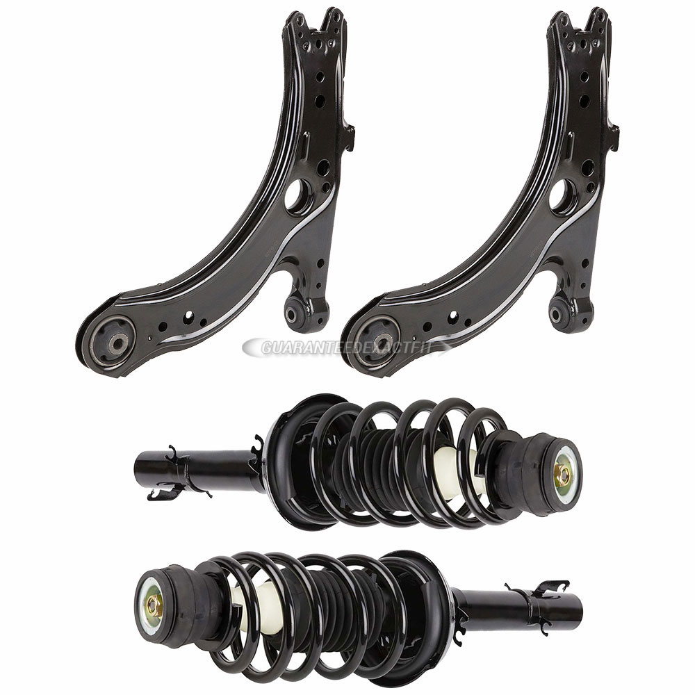 2001 Volkswagen Beetle Suspension and Chassis Parts Kit Front Struts