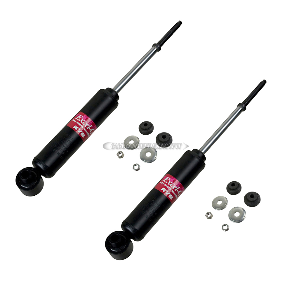 Front Set of 2 Shock Absorbers KYB Excel-G for Chrysler Dodge Nissan Plymouth