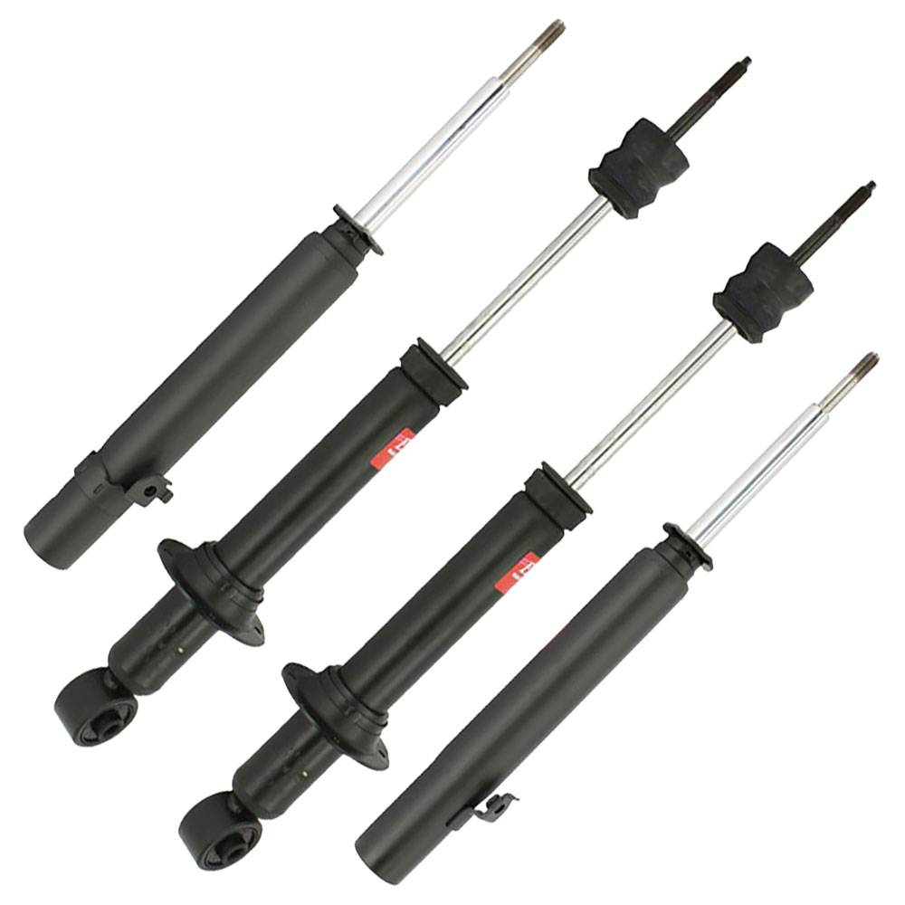 1985 Honda Civic Shock and Strut Set CRX Front and Rear Kit 7762546aq