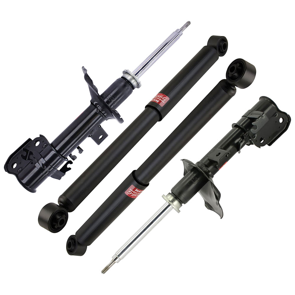 2001 Nissan Pathfinder Shock and Strut Set From 09/00 Front and Rear