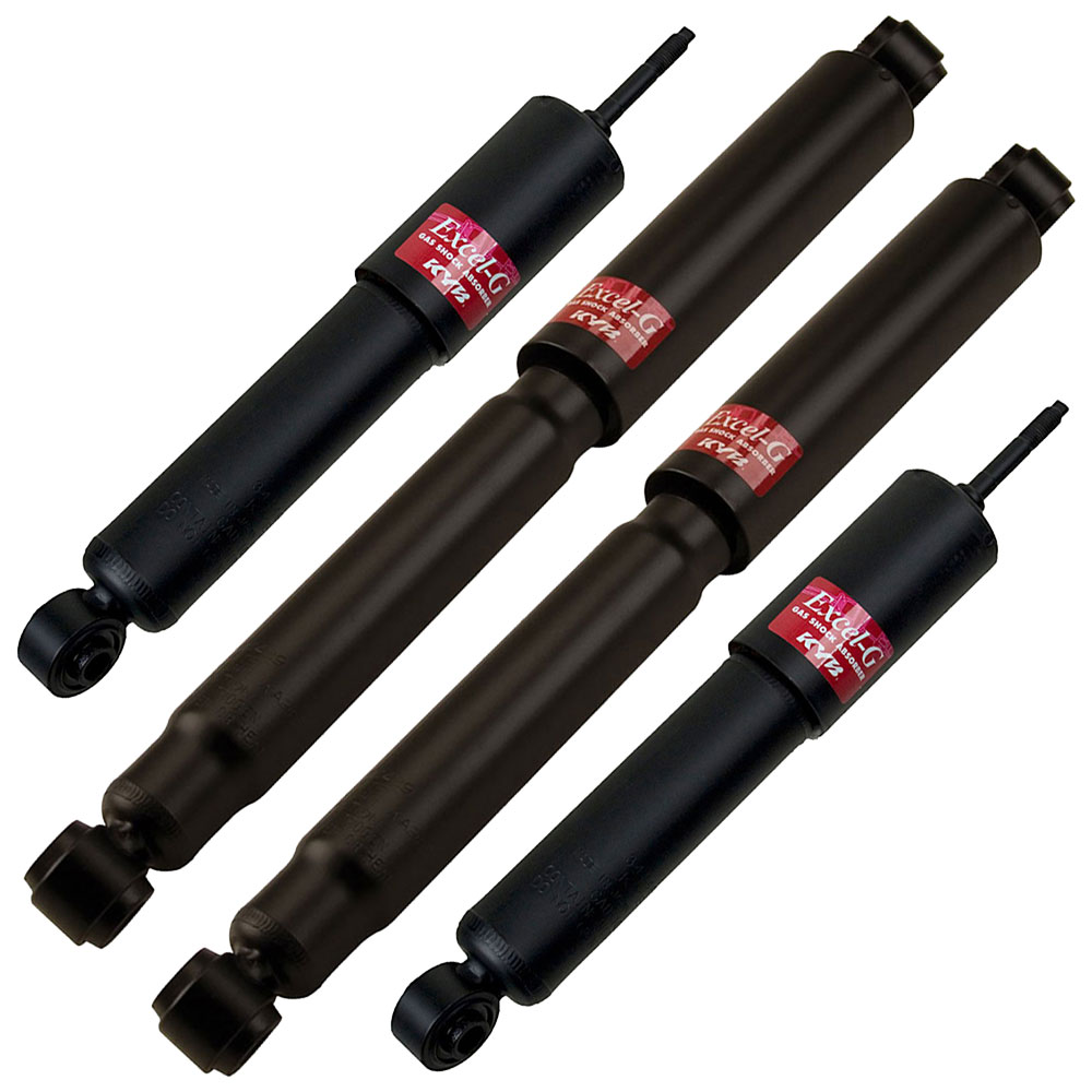 2001 Nissan Frontier Shock and Strut Set XE 2.4L Eng. Naturally