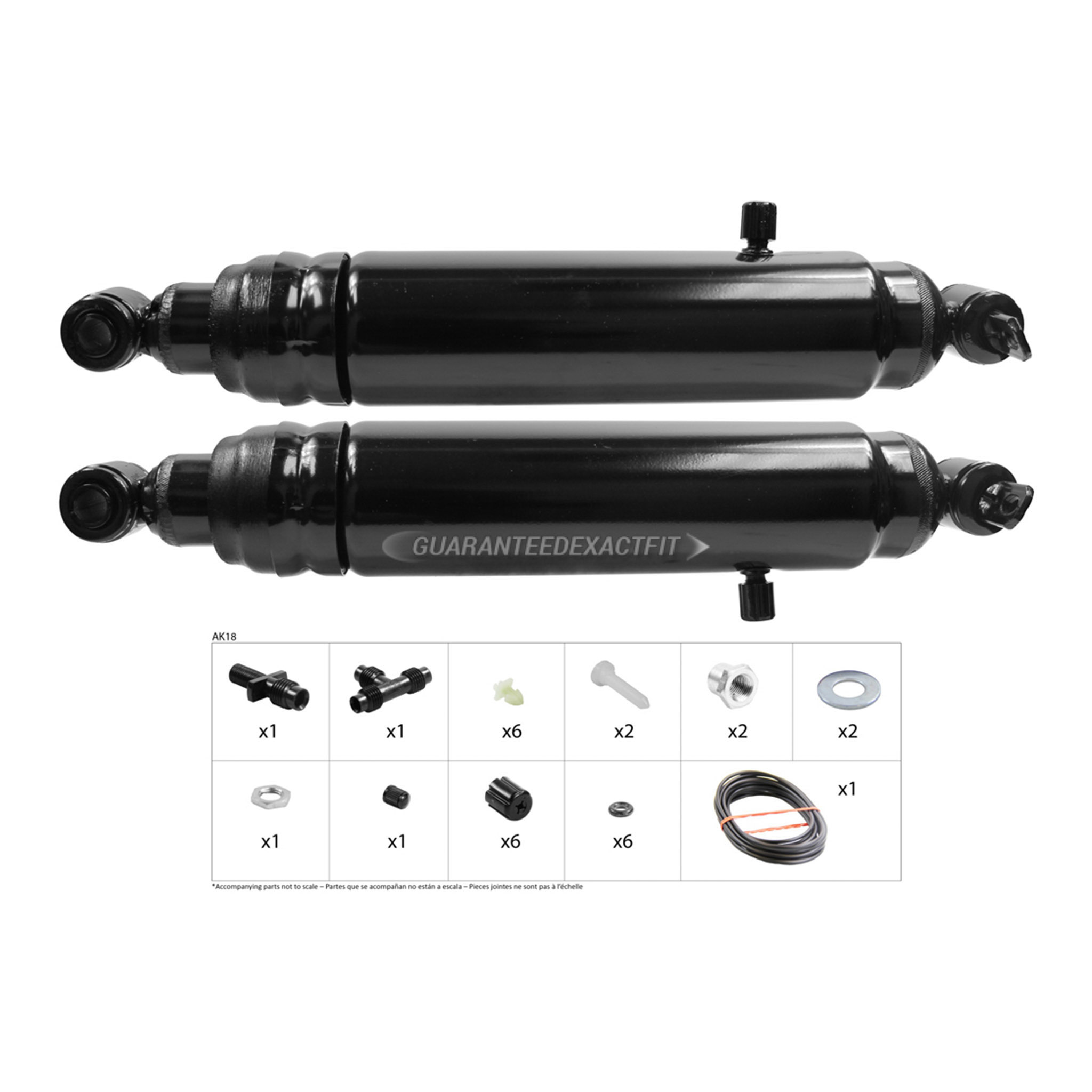 2000 Gmc K2500 Shock and Strut Set