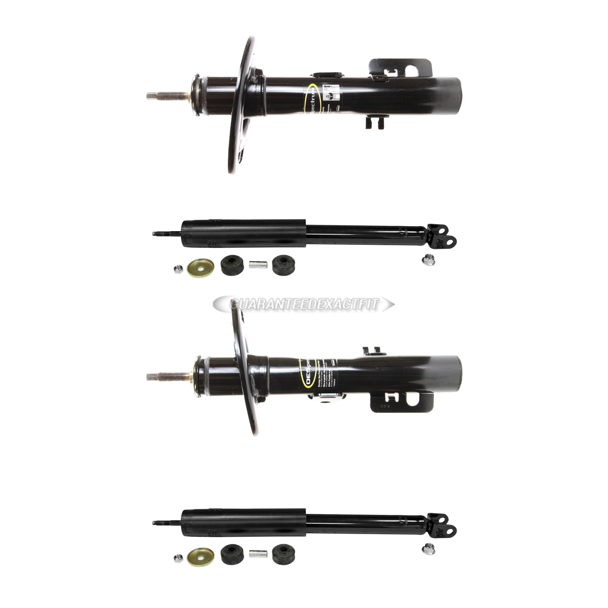 NEW 2 Front /& 2 Rear Strut Assembly KIT KYB Excel-G For Ford Flex Lincoln MKT