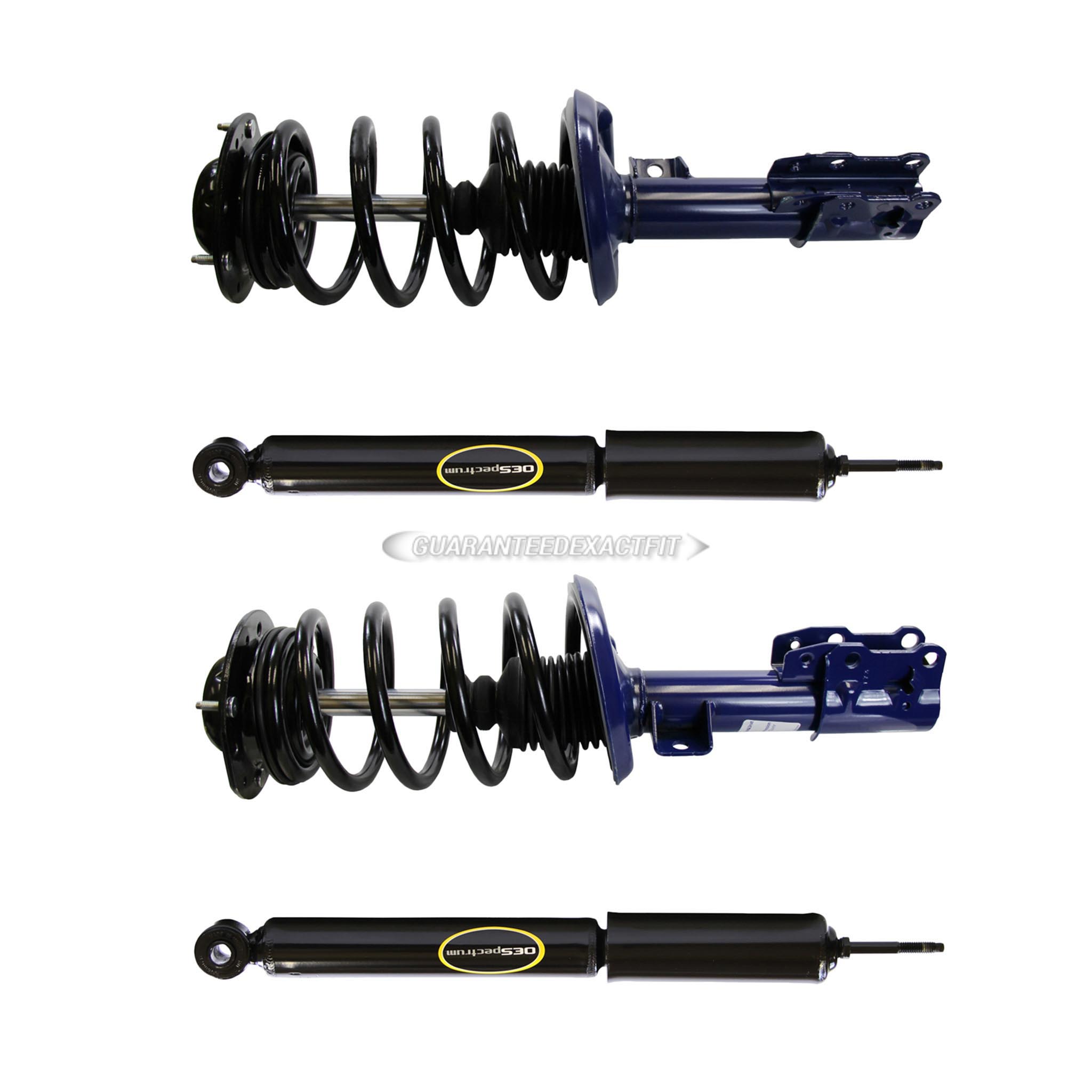 2011 Chevrolet Malibu Shock and Strut Set LS Front and Rear Kit w