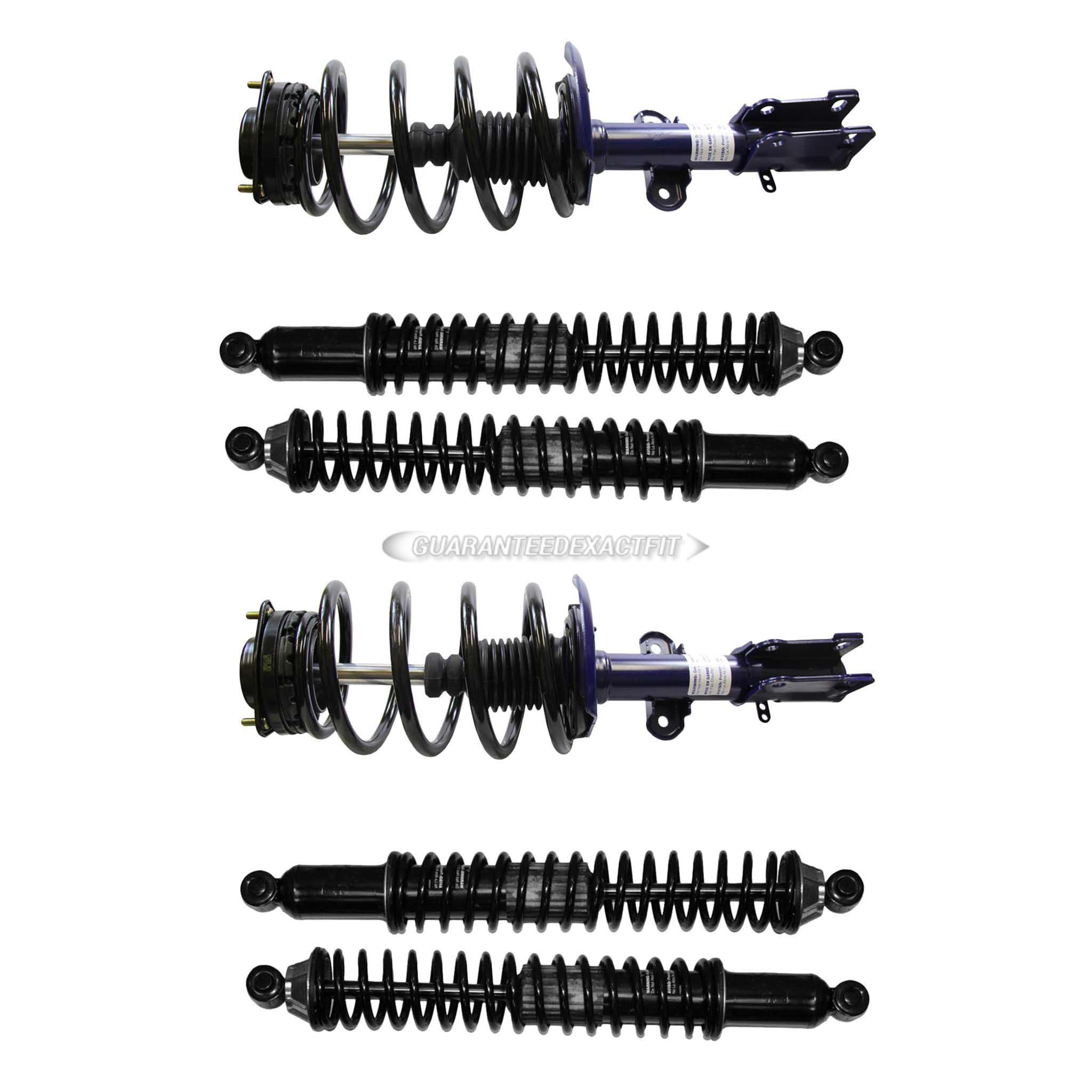 2008 Chrysler Town And Country Shock And Strut Set W O